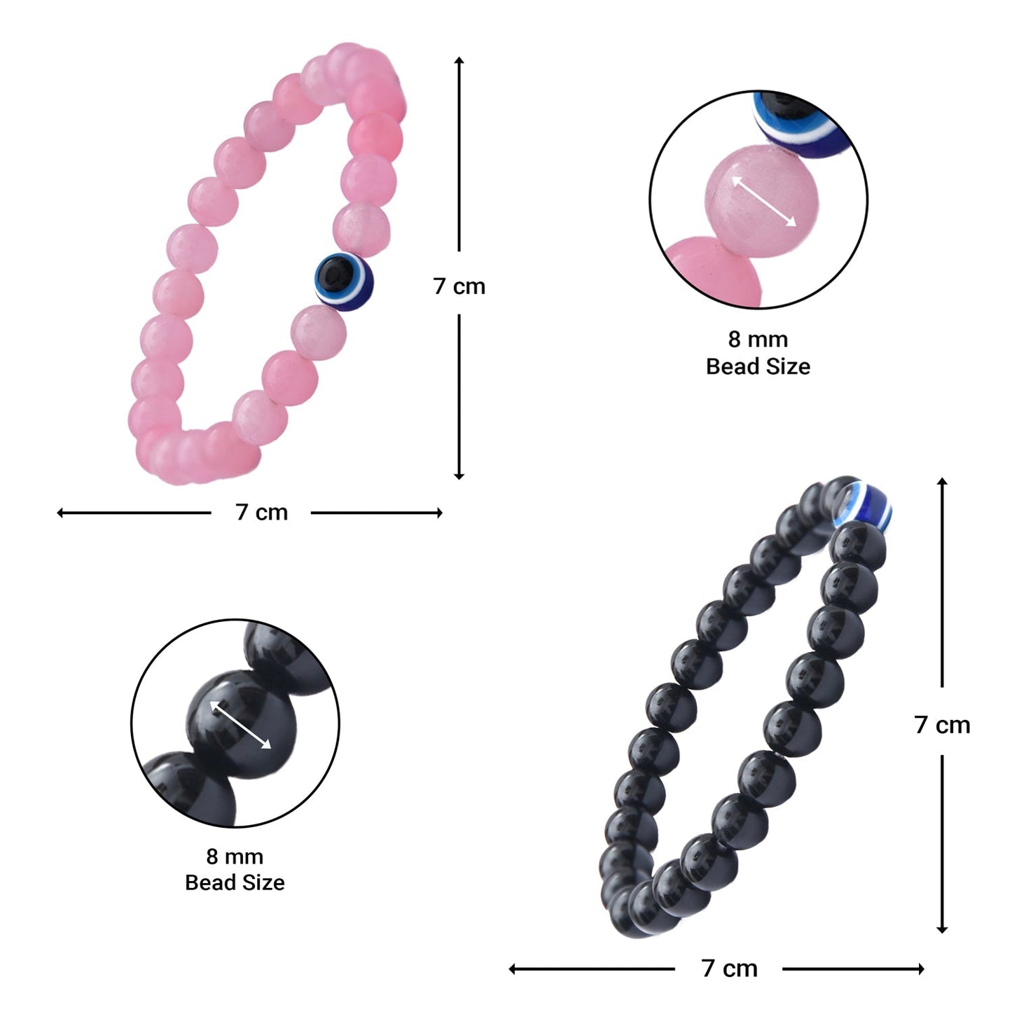 Couple Love Attraction & Evil Eye Combo